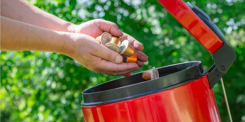 Every year more than seven billion coffee capsules are consumed worldwide.